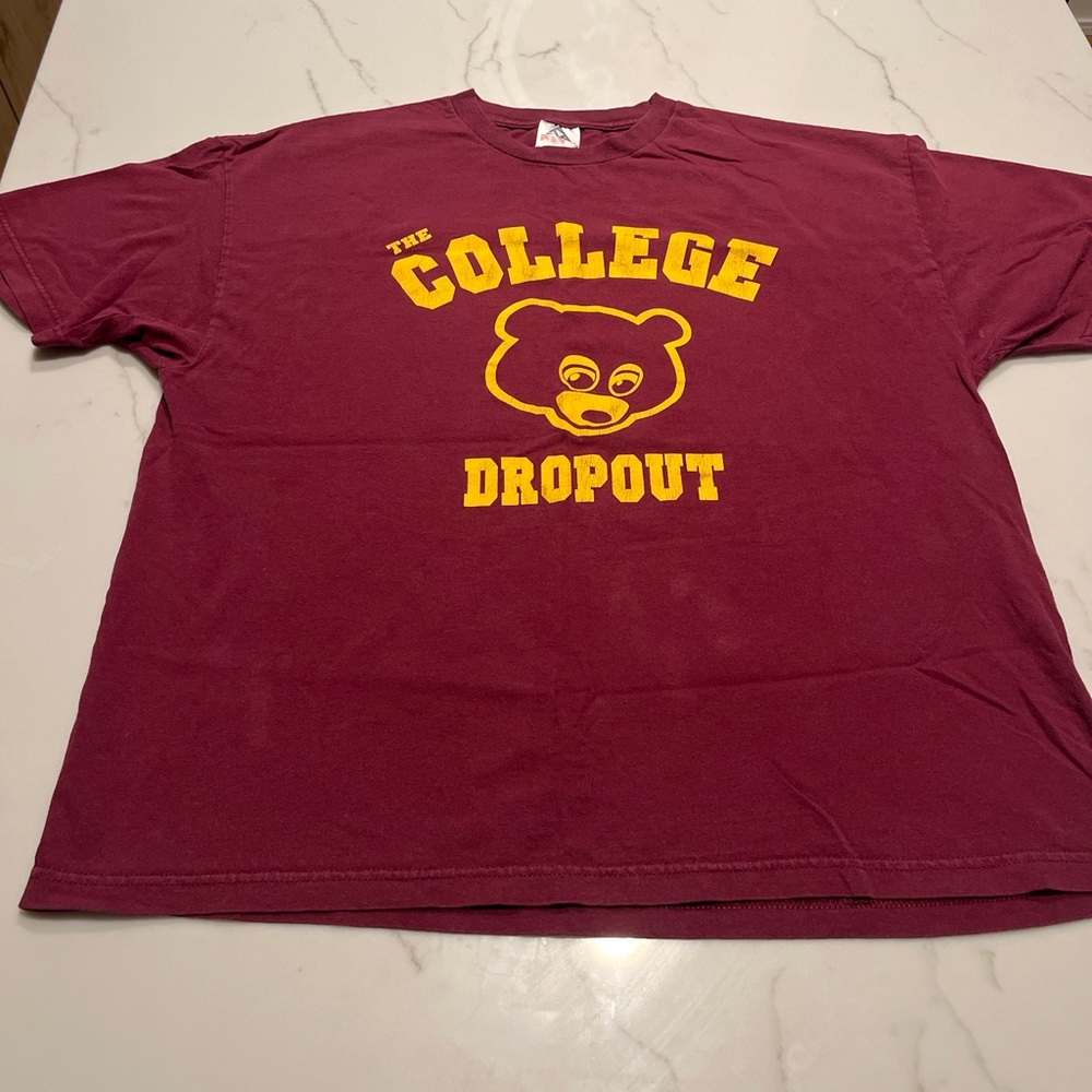 Vintage 2000s Original “The College Dropout” Tshirt